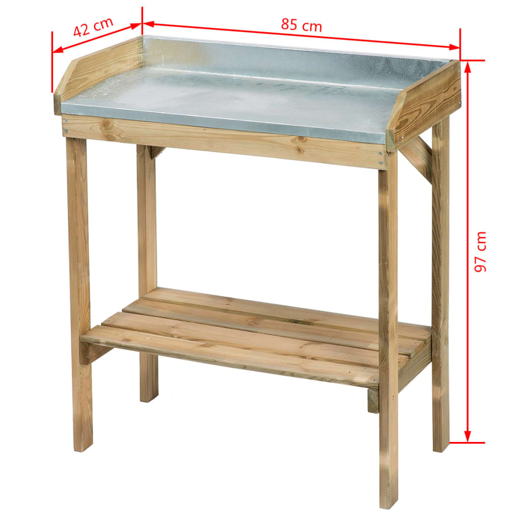 Repotting table for sowing and planting 6020500