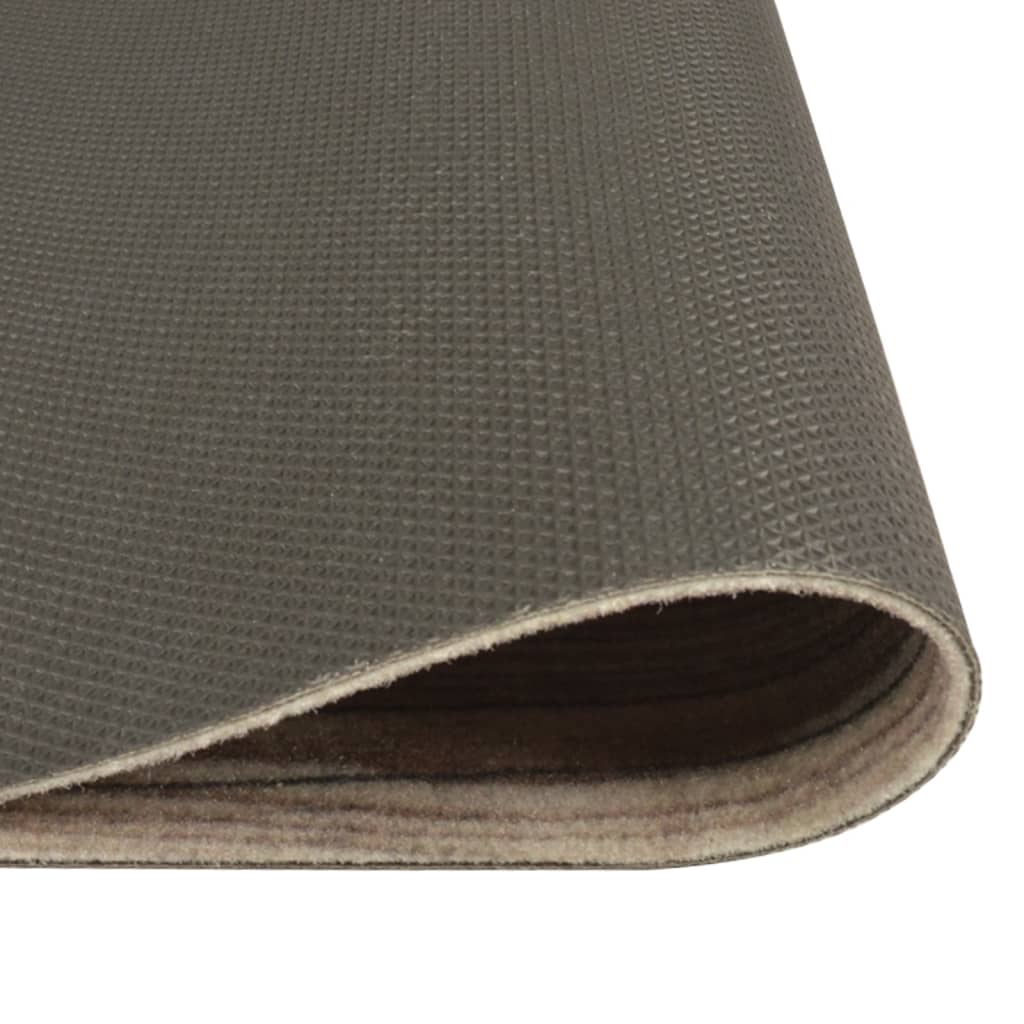 Kitchen rug washable Cooking grey 60x180 cm velvet