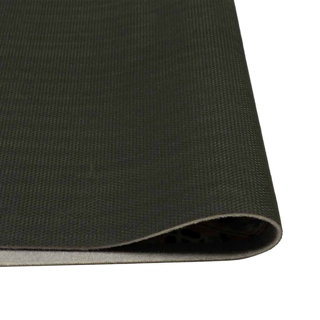 Kitchen rug washable Hexagon pastel 60x180 cm velvet