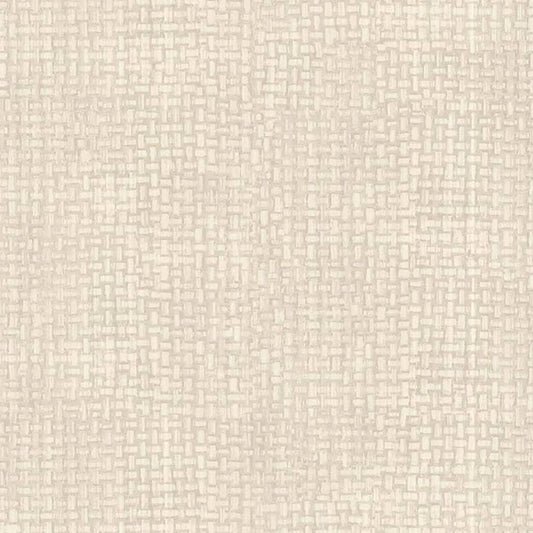 couleurs &amp; matières Wallpaper Wicker Natural beige and grey-white