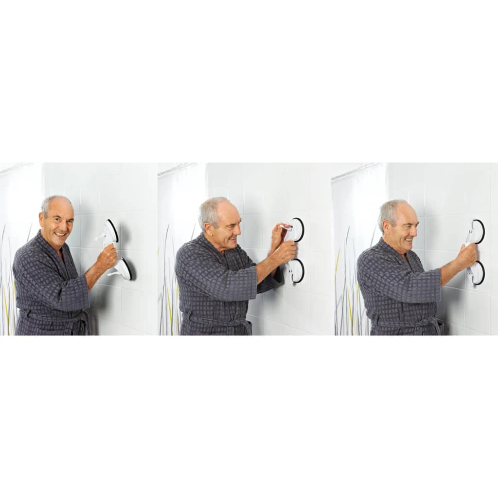 Telescopic grab bar with suction cups 12 cm 100 kg A0150301