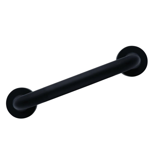 Grab bar 30 cm black aluminum
