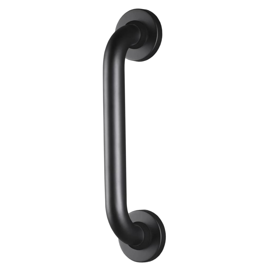 Grab bar 30 cm black aluminum