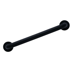 Grab bar 60 cm black aluminum
