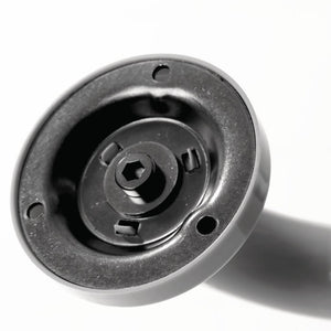 Grab bar 60 cm black aluminum