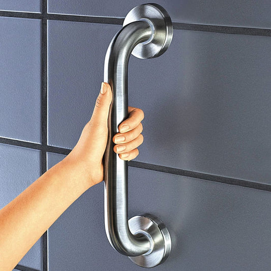 Safety handle 30 cm brushed stainless steel A00130051
