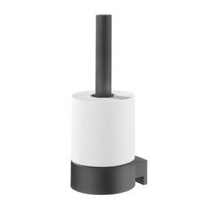 Extra toilet roll holder Bold matt black