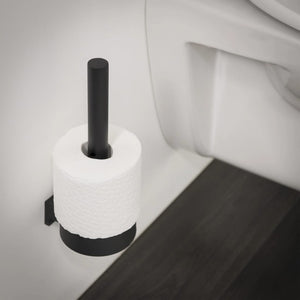 Extra toilet roll holder Bold matt black