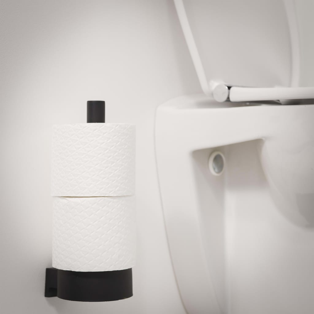 Extra toilet roll holder Bold matt black