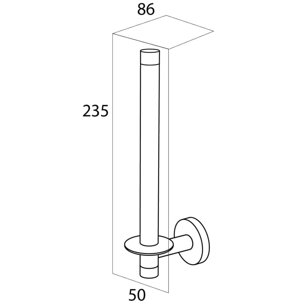 Toilet roll holder Boston chrome 305430346