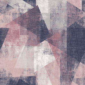 Wall panel perspectives pink and purple