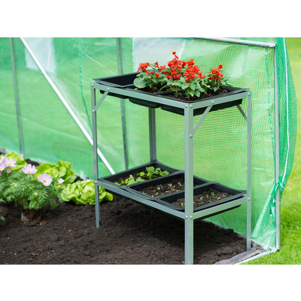 Planting table 77x40x77 cm galvanized steel