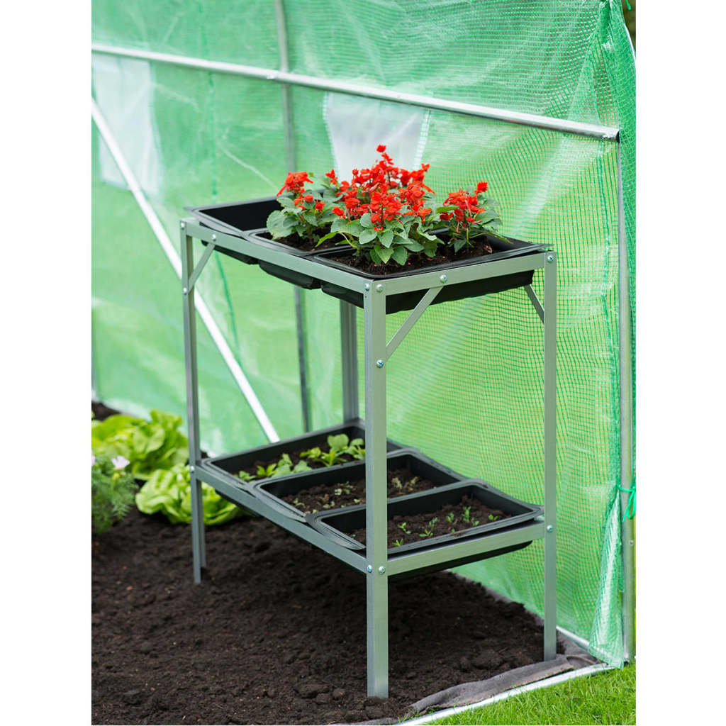 Planting table 77x40x77 cm galvanized steel