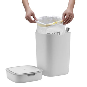 Smart sensor bucket Morandi Smart 12 L white