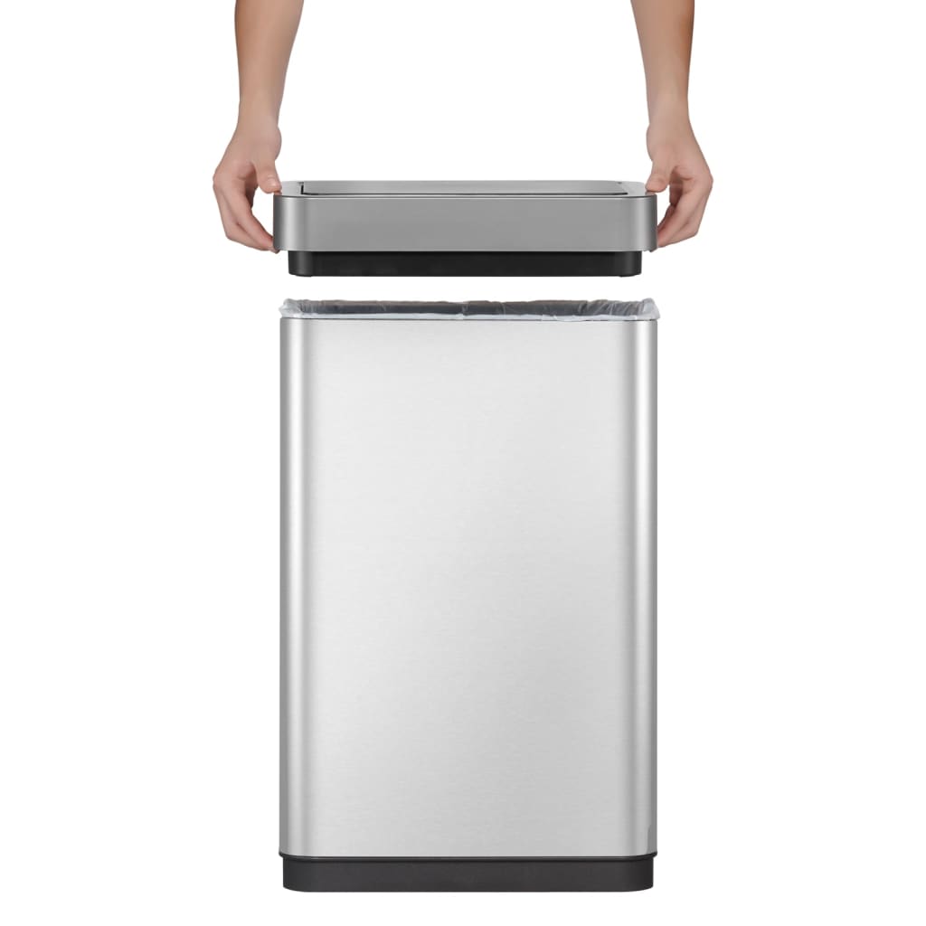 Sensor bucket Mirage X 80 L matt silver