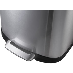 Pedal bin Della 50 L matt silver