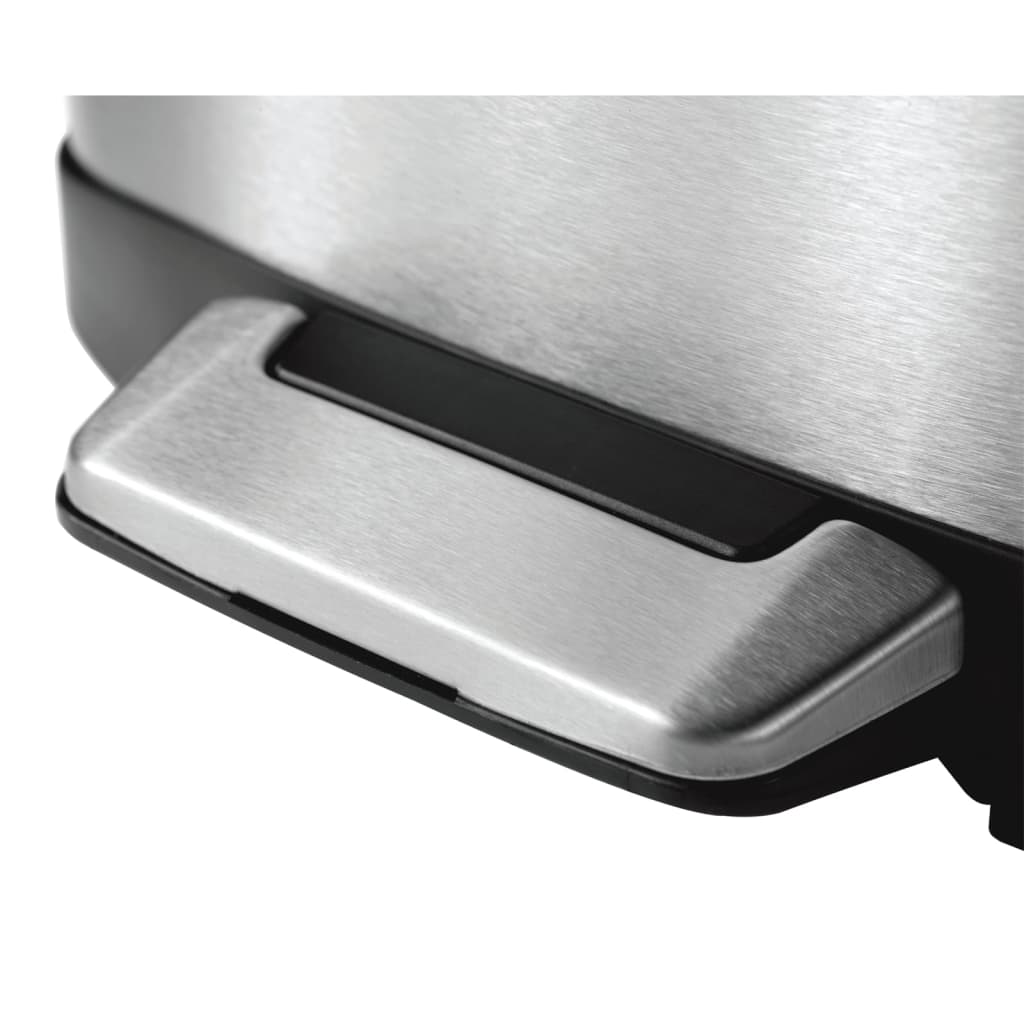 Pedal bin Della 50 L matt silver