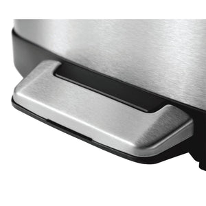 Pedal bin Della 50 L matt silver