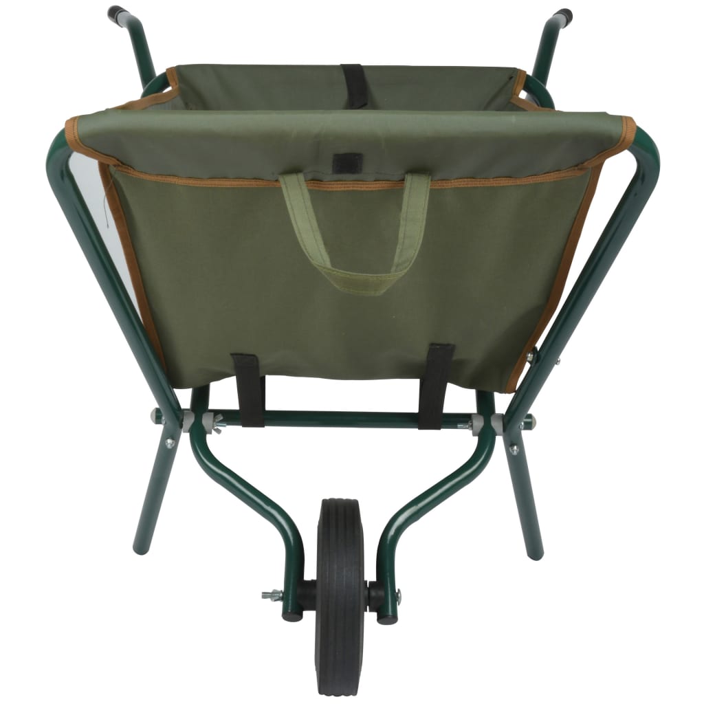 Foldable wheelbarrow green GT138