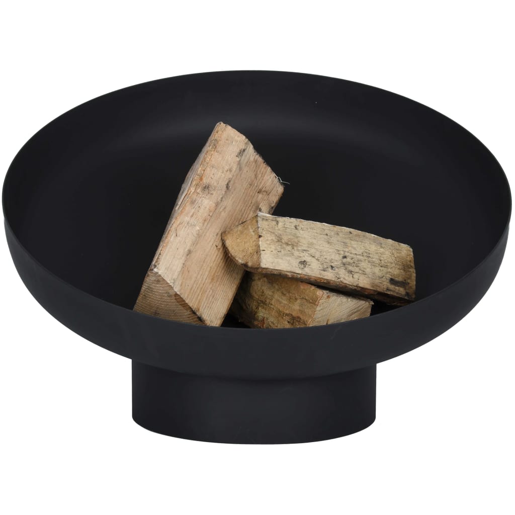 Fire bowl slanted black steel FF402