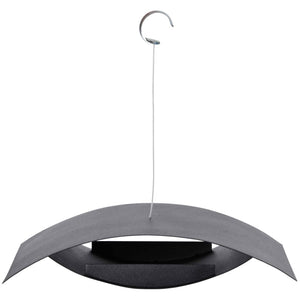 Hanging bird feeder stand black S FB437