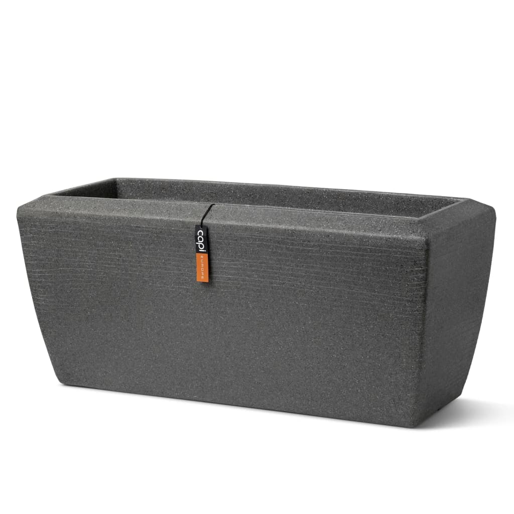 Planter Arc Granite rectangular 60x35x40 cm anthracite