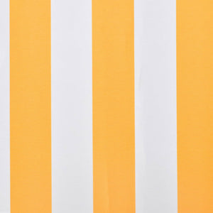 Awning fabric 350x250 cm orange and white