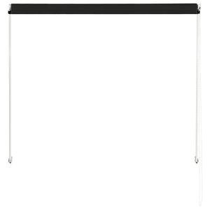 Retractable awning 150 x 150 cm anthracite