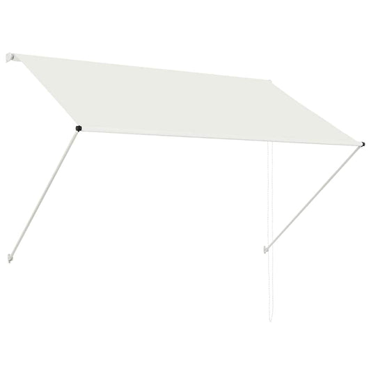 Retractable awning 200x150 cm cream white