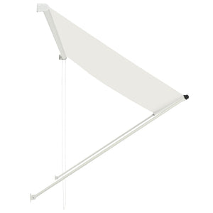 Retractable awning 200x150 cm cream white