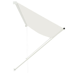 Retractable awning 350x150 cm cream white