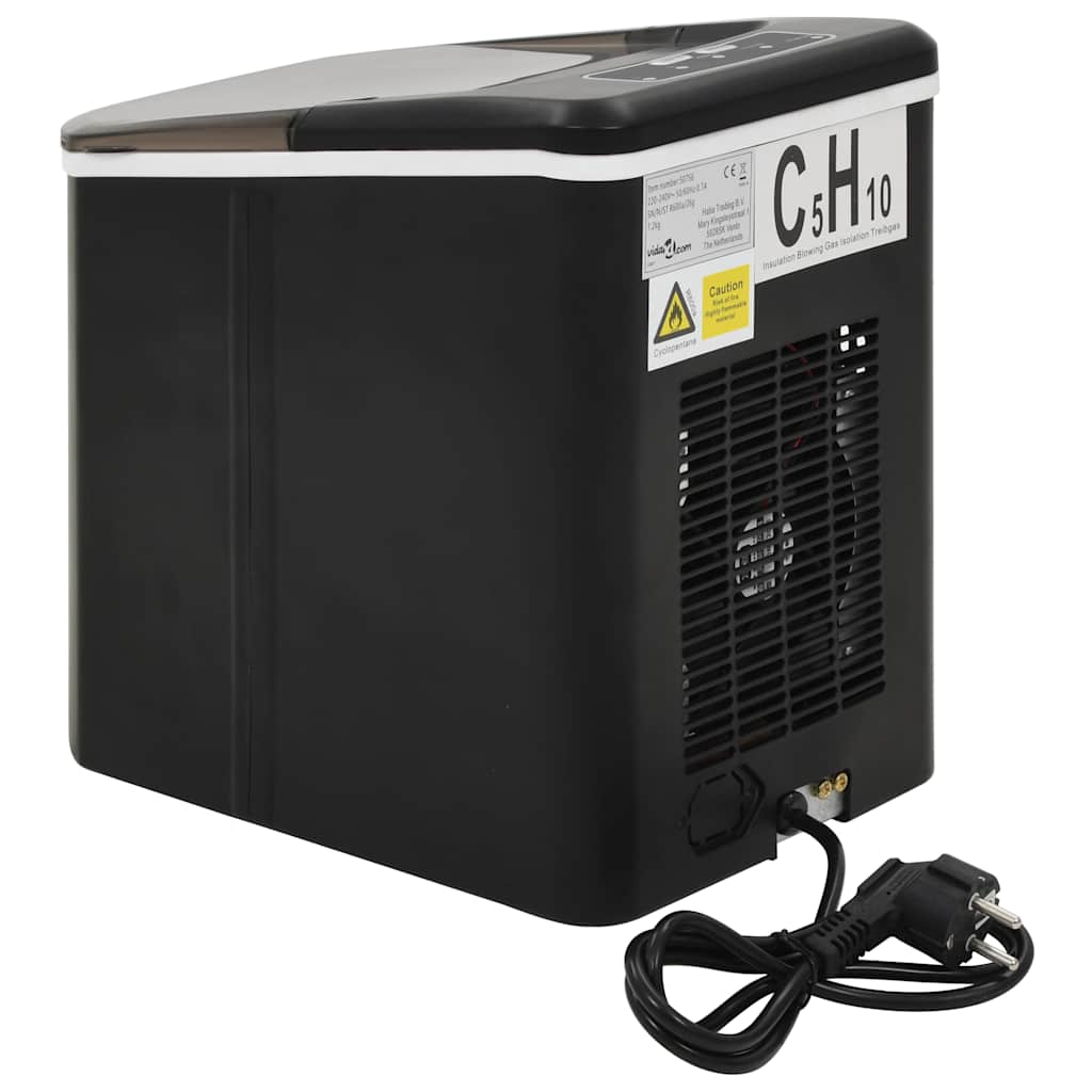 Ice cube maker 1.4 L 15 kg / 24 h black