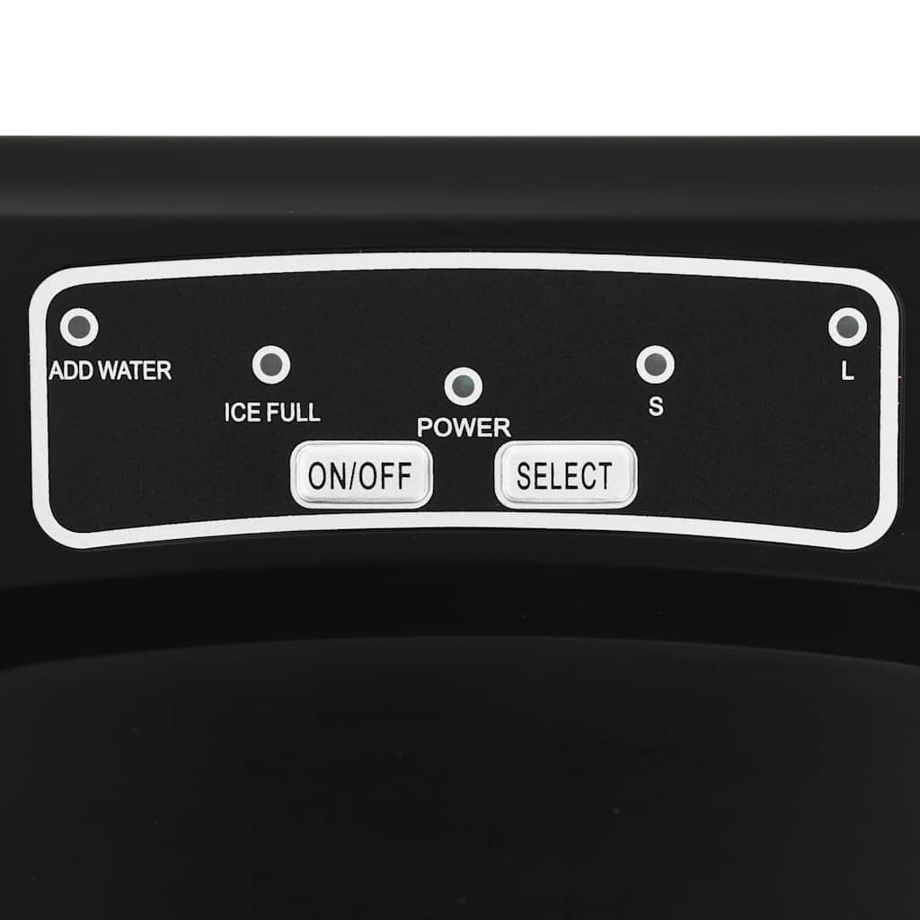 Ice cube maker 1.4 L 15 kg / 24 h black