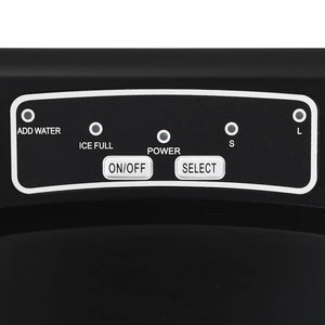 Ice cube maker 1.4 L 15 kg / 24 h black