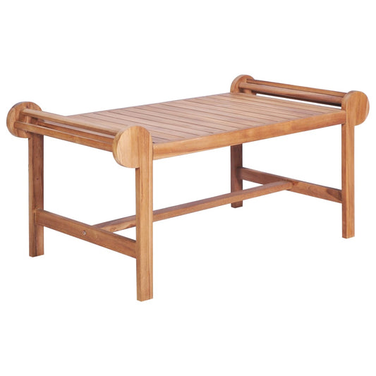 Coffee table 100x50x45 cm solid teak