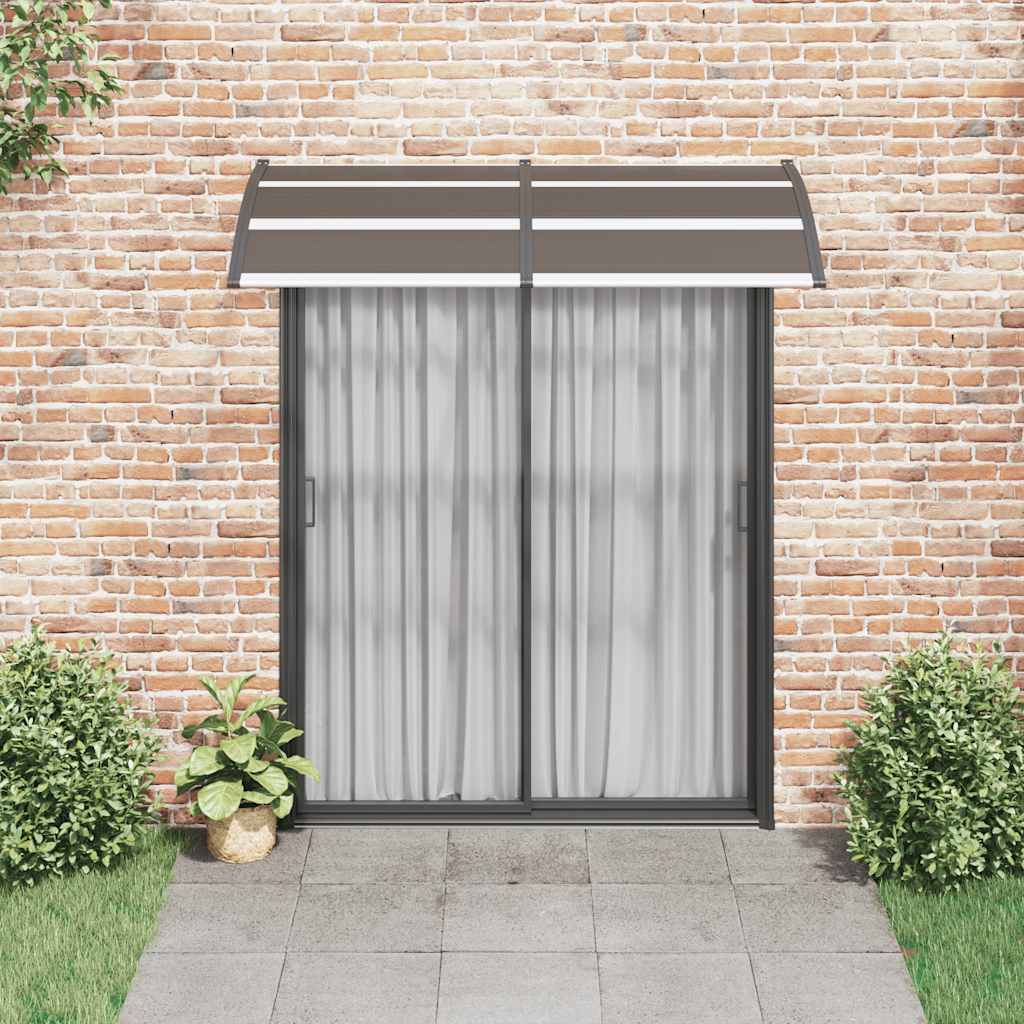 Screen roof black 200x100 cm PC