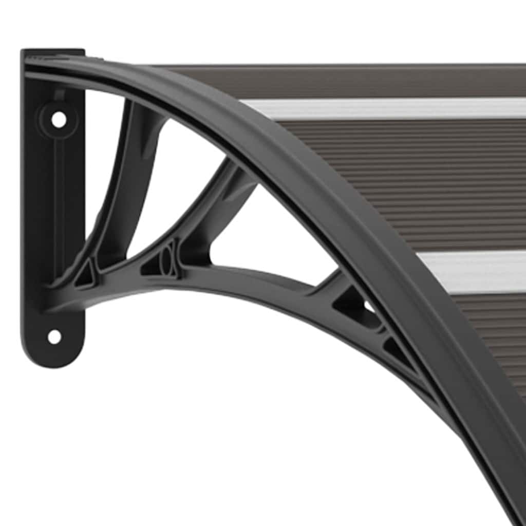 Screen roof black 200x100 cm PC