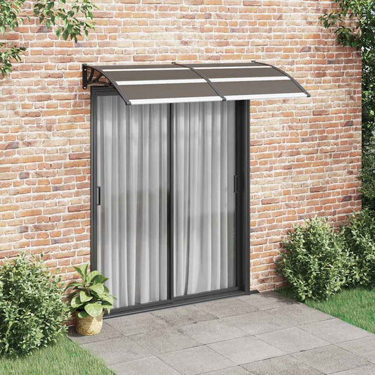 Screen roof black 200x100 cm PC