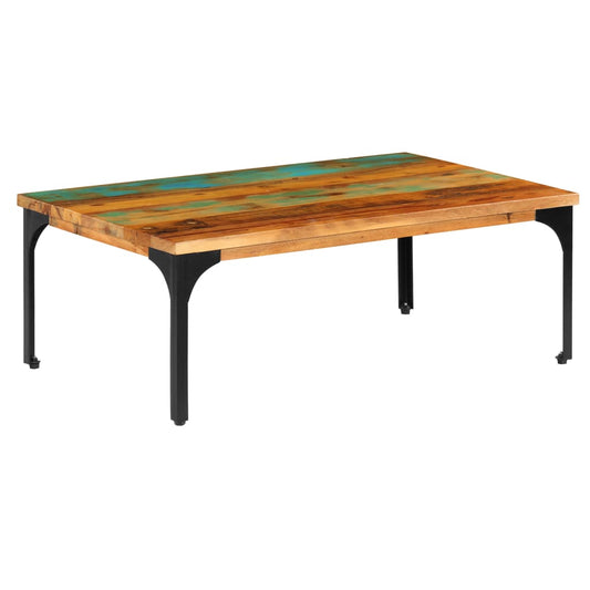 Coffee table 100x60x35 cm reclaimed solid wood