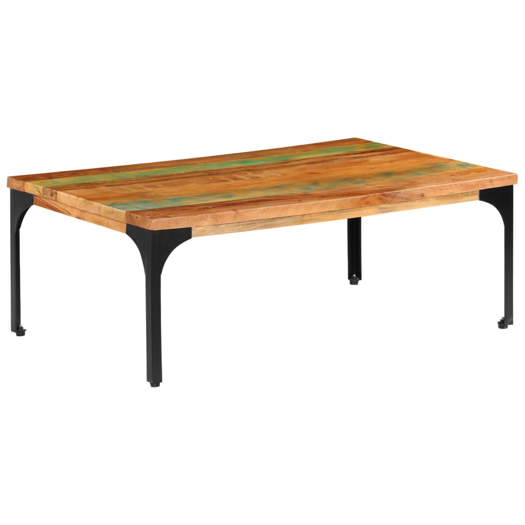 Coffee table 100x60x35 cm reclaimed solid wood