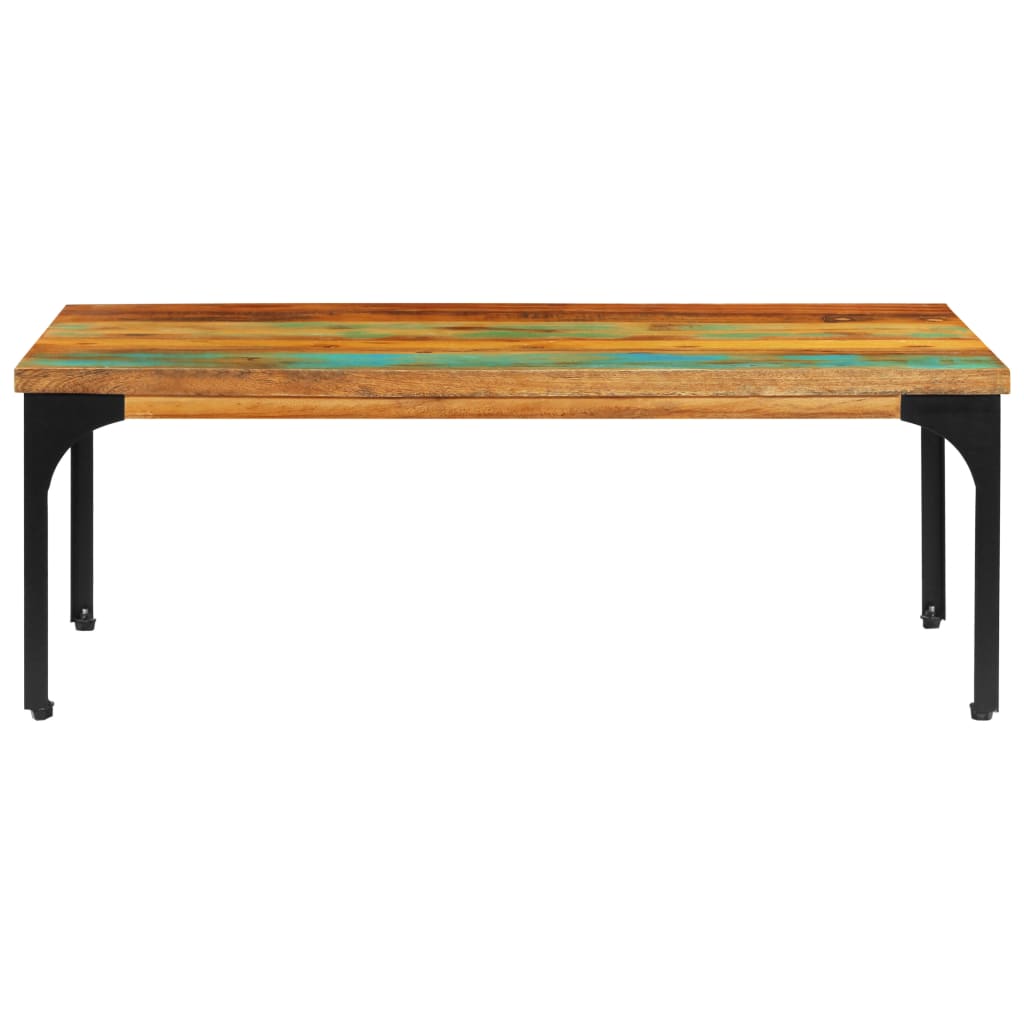 Coffee table 100x60x35 cm reclaimed solid wood