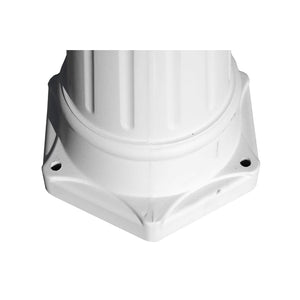 3-arm Kingston garden light posts 215 cm White