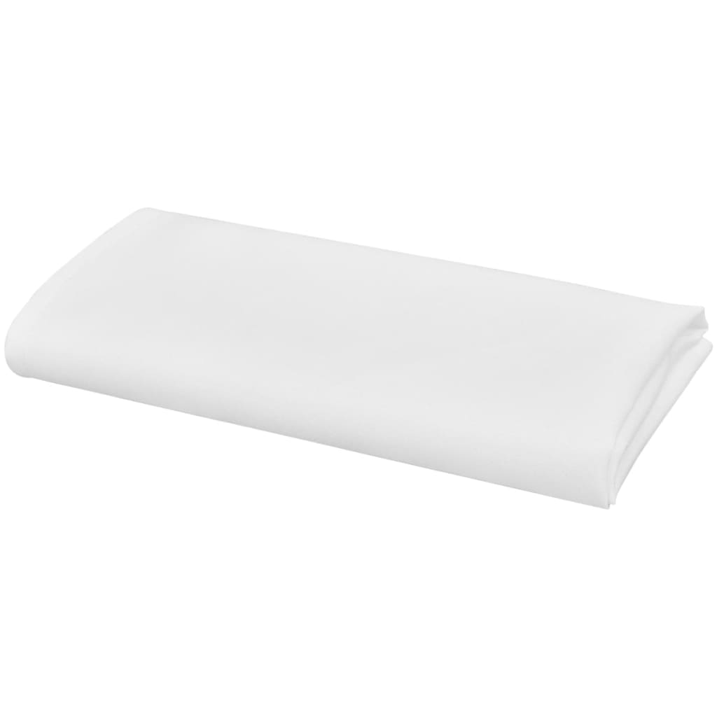 100 Dinner napkins white 50 x 50 cm