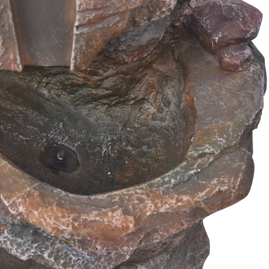 Indoor Fountain with LED Light Polyresin