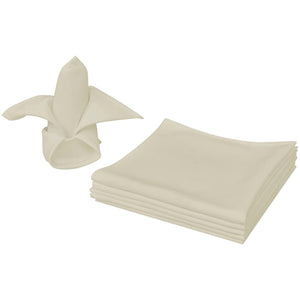 Napkins 50 pcs Cream 50x50 cm