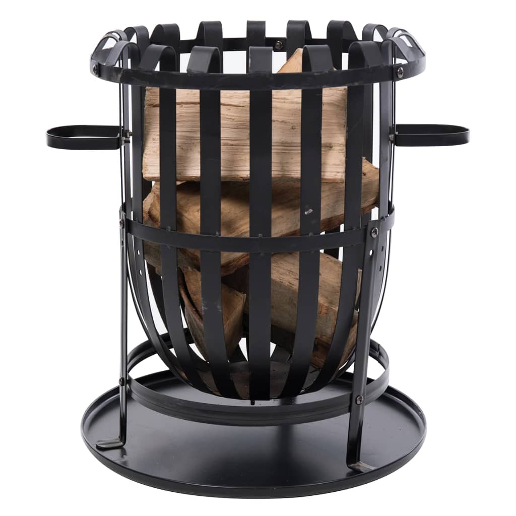 Fire basket Dallas black steel