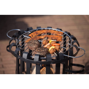 Fire basket Dallas black steel