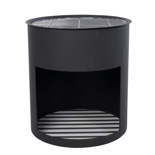 Fire pit Milshire black steel