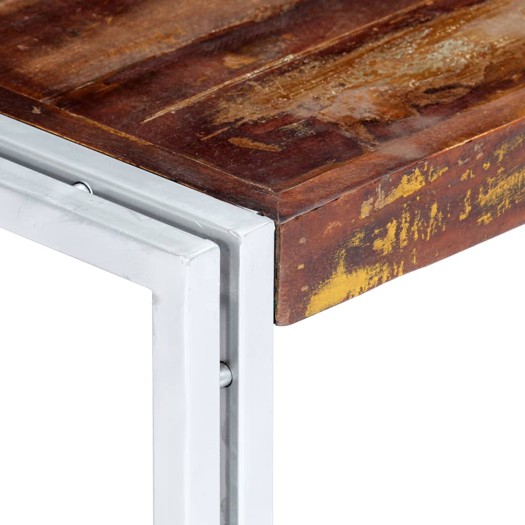 Coffee table 120x60x35 cm reclaimed solid wood