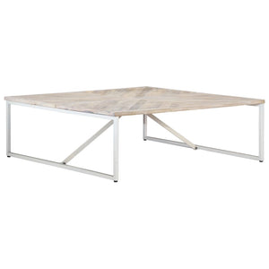 Coffee table 110x110x36 cm solid mango wood